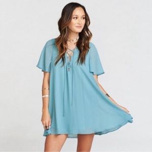 Show Me Your MuMu Kylie Lace Up Dress